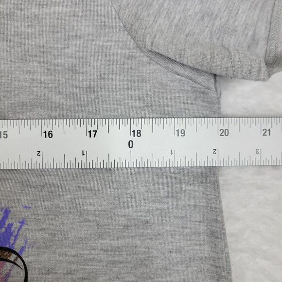 Tom And Jerry Shirt Womens Extra Large XL Gray Graphic Short‎ Sleeve Loose Tee - Picture 4 of 10